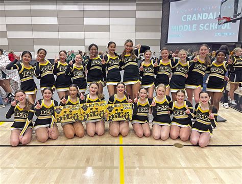 MPJH Cheerleaders win Crandall cheer competition | Mount Pleasant