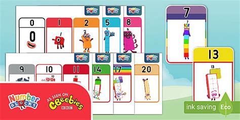 FREE! - 👉 Numberblocks: Cards to 20 | Twinkl Partnerships