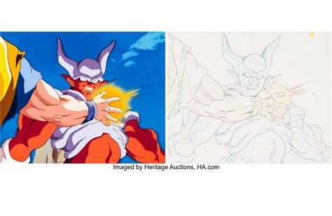 Dragon Ball Z Villain Janemba Takes a Hit In This Production Cel