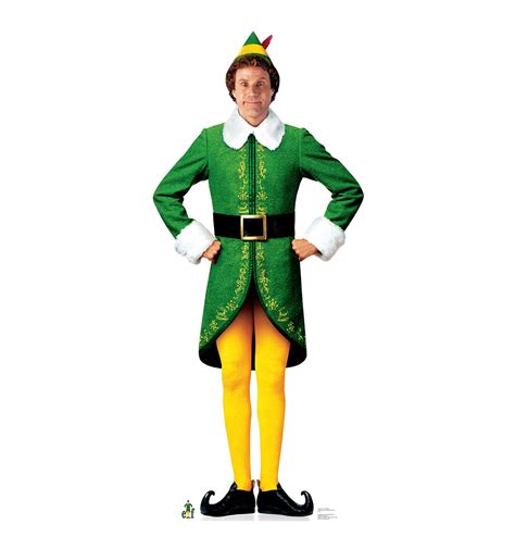 Life-size Buddy the Elf Cardboard Cutout | Life size cutouts, Elf movie ...