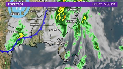 Latest forecast along the First Coast, showers pushing offshore ...