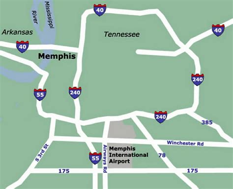 Airport Terminal Map - memphis-airport-map.jpg