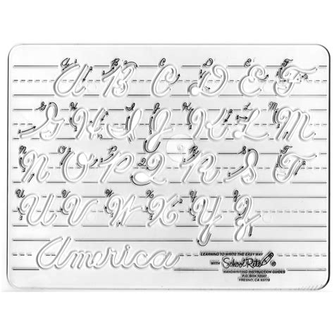 TEMPLATE CURSIVE UPPERCASE LETTERS - Walmart.com - Walmart.com