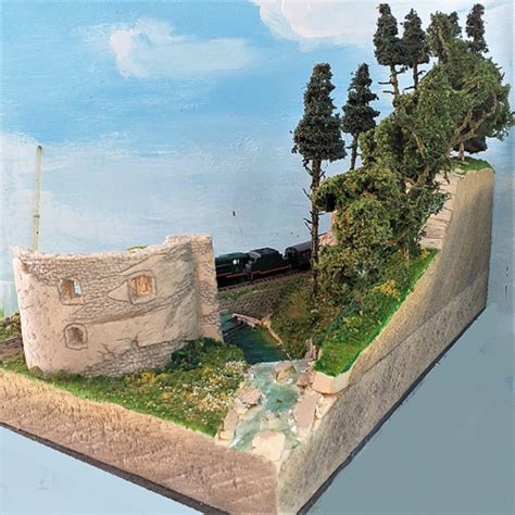 Model Train Layout Diorama in N Scale 1/160 - Etsy