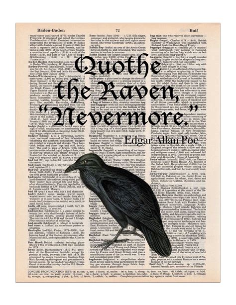 Raven Quote : Famous Quotes From The Raven. QuotesGram / Ghastly, grim ...