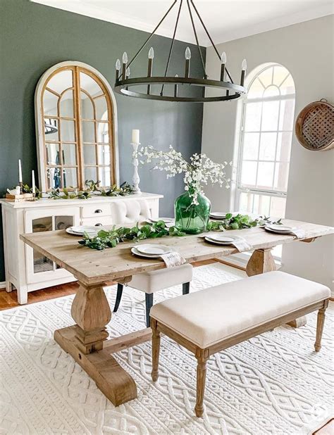 15 Modern Farmhouse Dining Room Decor Ideas