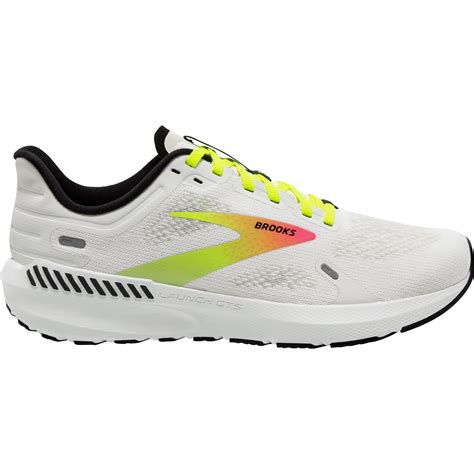 Brooks Launch GTS 9 Womens Running Shoes - White