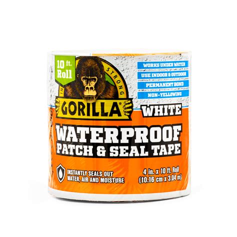 GORILLA WATERPROOF PATCH & SEAL TAPE WHITE - Công ty TNHH Gorilla Glue ...