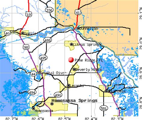 Pine Ridge, Florida (FL 34108) profile: population, maps, real estate ...