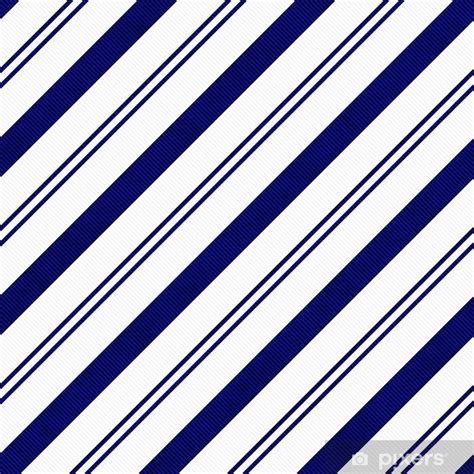 Wall Mural Navy Blue Diagonal Striped Textured Fabric Background ...