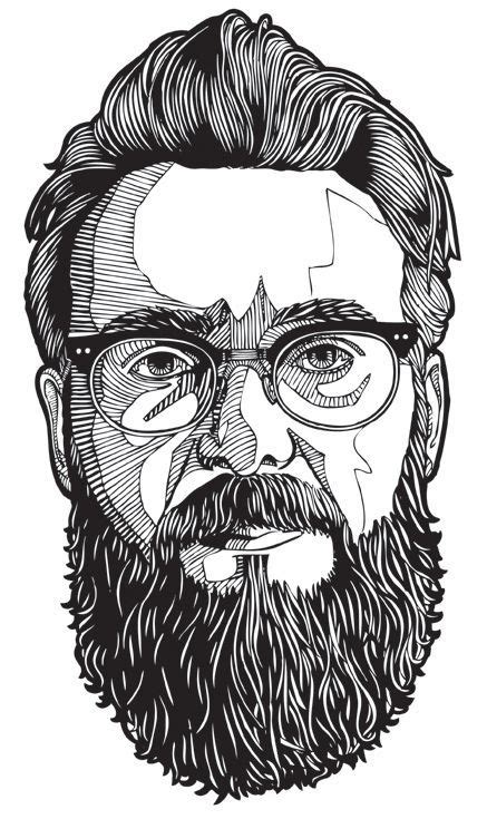 Vector Portraits | Line Portraits by Danilo Agutoli | Check out more ...