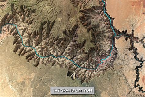 Grand Canyon Map,the Grand Canyon Topographic Map, Grand Canyon Topo ...