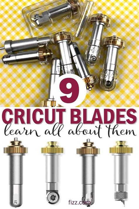 A Guide On Cricut Blades And Everything You Need To Know Cricut ...