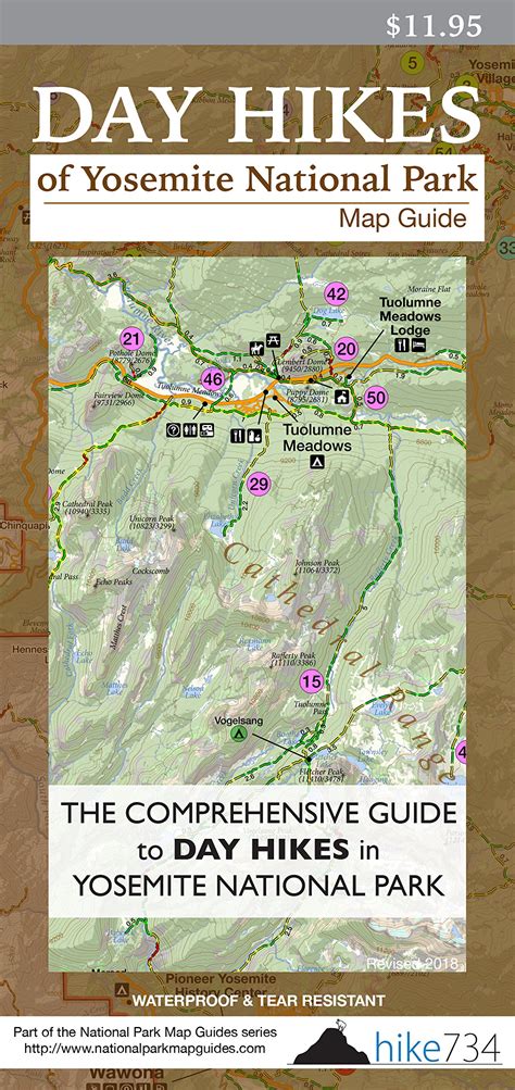 Yosemite National Park Map – Map Of The World