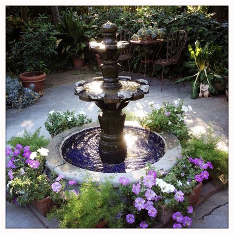 67 Small Front Yard Fountain Ideas : Garden Design