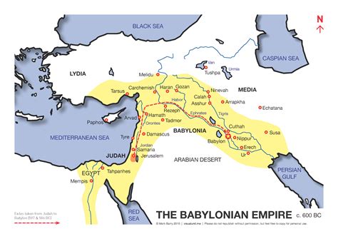 Map of the Babylonian empire | Map, Bible history, Historical maps