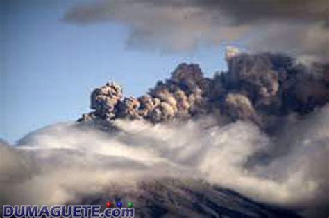 Mt Kanlaon Ash Eruption - Dumaguete