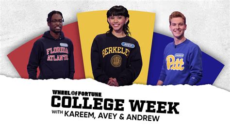 Wheel of Fortune on Twitter: "It's the LAST night of College Week! Let ...