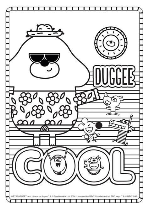 Hey Duggee Coloring Pages Printable