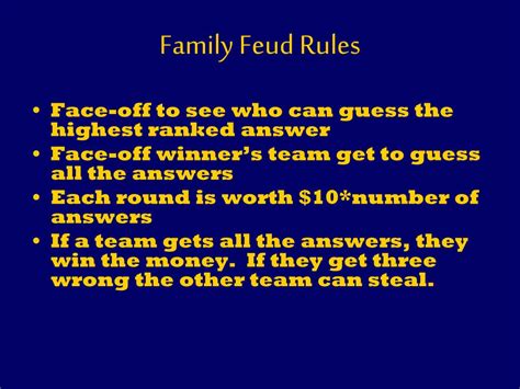 PPT - Family Feud PowerPoint Presentation, free download - ID:4132197