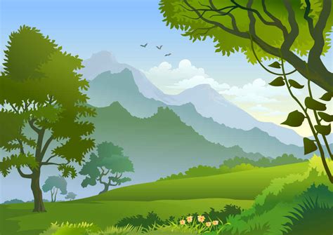 Landscape clipart - Clipground