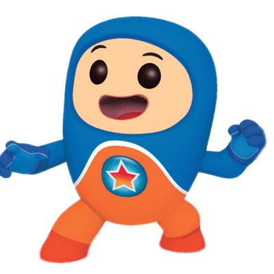 Go Jetters Foz the Genius Orange Blue | Go jetters, Birthday party ...