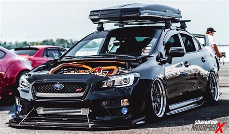 Custom Subaru WRX STi (modified) black - ModifiedX