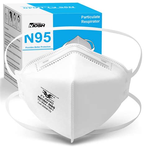 Buy Funight N95 20 Pack NIOSH Certified Respiratory Particulate ...