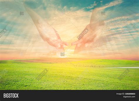 Hand Opened Heaven Image & Photo (Free Trial) | Bigstock