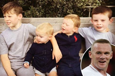 Wayne and Coleen Rooney share adorable snap of their four sons looking ...