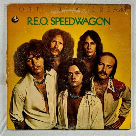 REO SPEEDWAGON Lost In A Dream LP 1974 - Epic PE 32948 - VG+ # ...