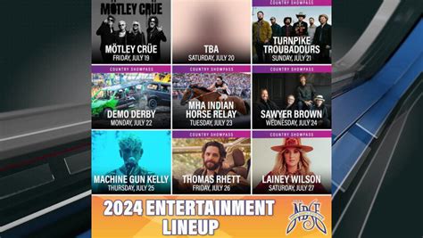 North Dakota State Fair announces final acts for 2024 Grandstand Showpass