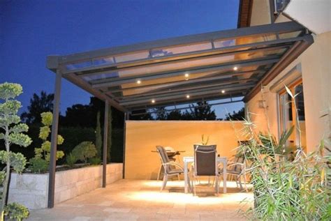 Toiture transparente pour terrasse avec cadre en aluminium | Toiture ...