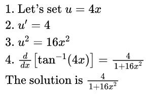 Derivative of arctan(x) (Inverse tangent) | Detailed Lesson