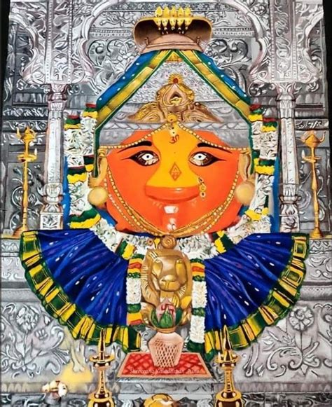 Renuka Mata Art | Gud morning images, Ganpati decoration design ...