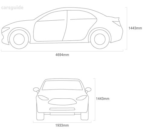 Tesla MODEL 3 Dimensions 2019 - Length, Width, Height, Turning Circle ...