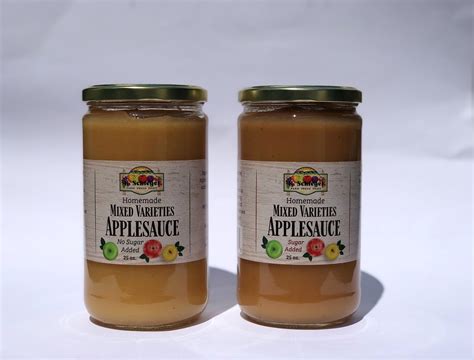 Mixed Varieties Applesauce — K. Schlegel Fruit Farm, LLC