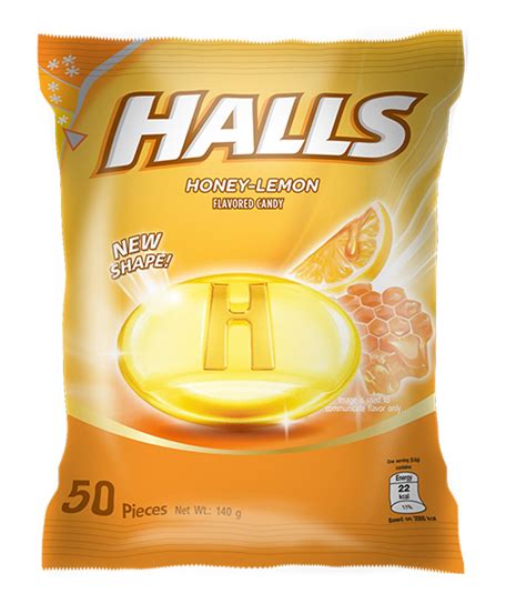 Halls Candy, Honey Lemon 140g - Kumustamart