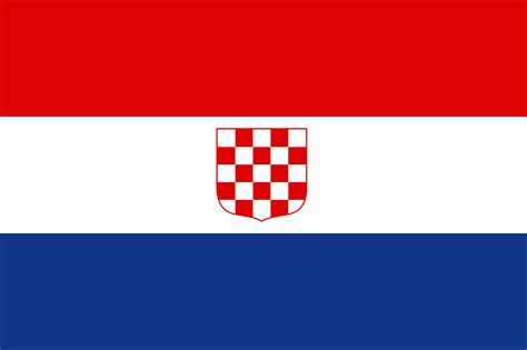 Printable Croatia Flag