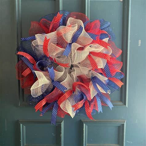 Labor Day Wreath - Etsy