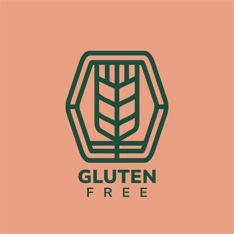 Premium Vector | Flat design gluten free label