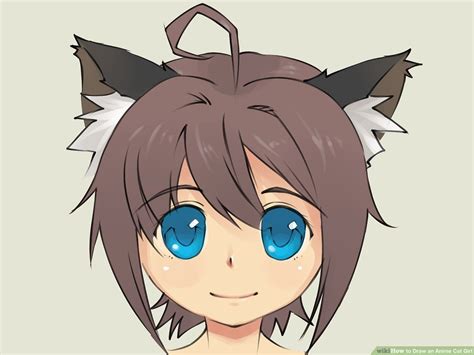 Wefalling: Cute Anime Girl With Wolf Ears And Tail