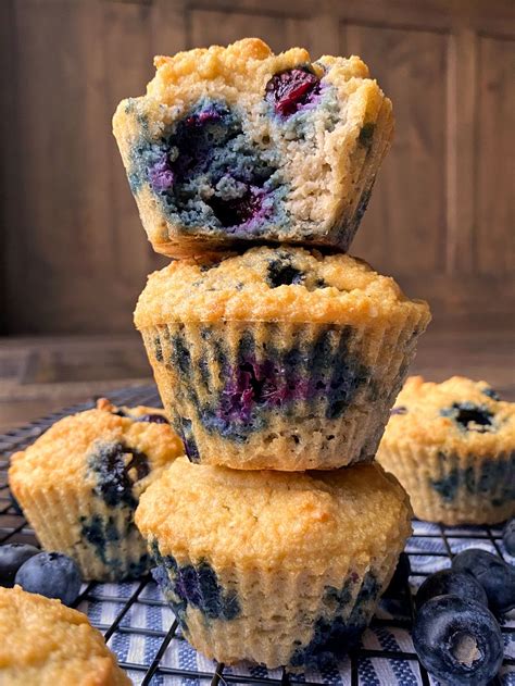 Healthy Almond Flour Blueberry Muffins (Paleo) - Bake It Paleo | Recipe ...