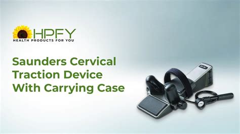 Saunders Cervical Traction Device With Carrying Case | Saunders Neck ...