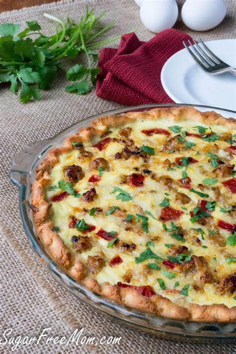 Low Carb Italian Sausage Quiche