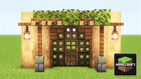 10 Stunning Minecraft Front Door Design Ideas! - Gamer Empire