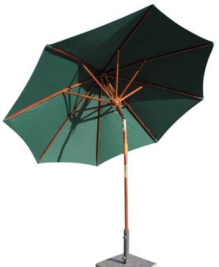 9' foot wood patio market umbrellas commercial grade with tilt $89.95