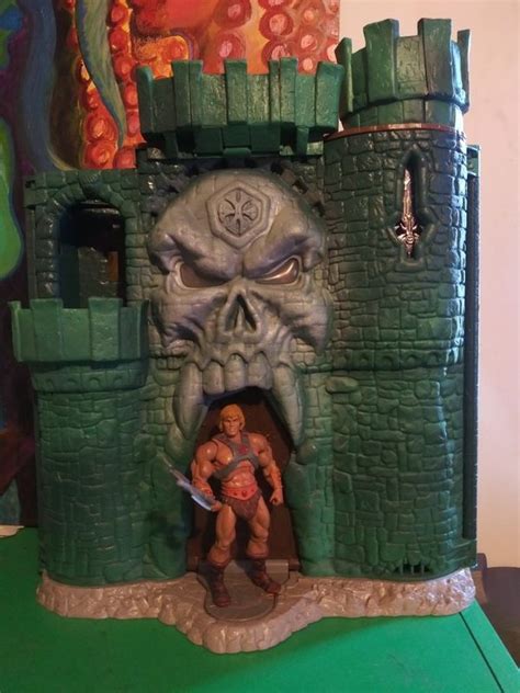 He-Man Castle Grayskull (2002) playset i have all the pieces i even ...