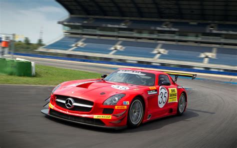 Blast From The Past: Mercedes-Benz SLS AMG GT3 Wearing Historic AMG Livery