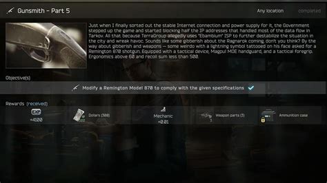 How to Complete Gunsmith Part 5 - Escape from Tarkov Guide